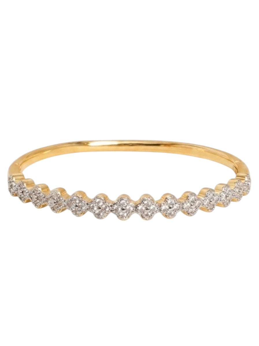 Clover Bloom Bangle