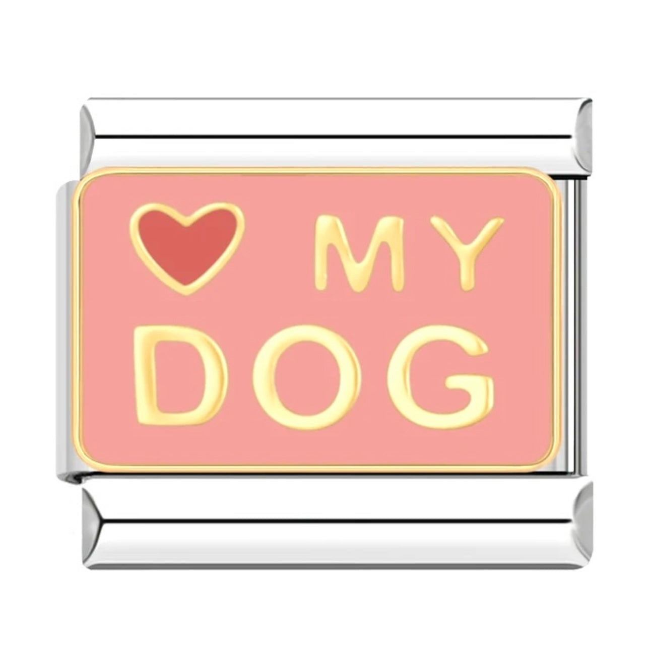 <3 my dog charm