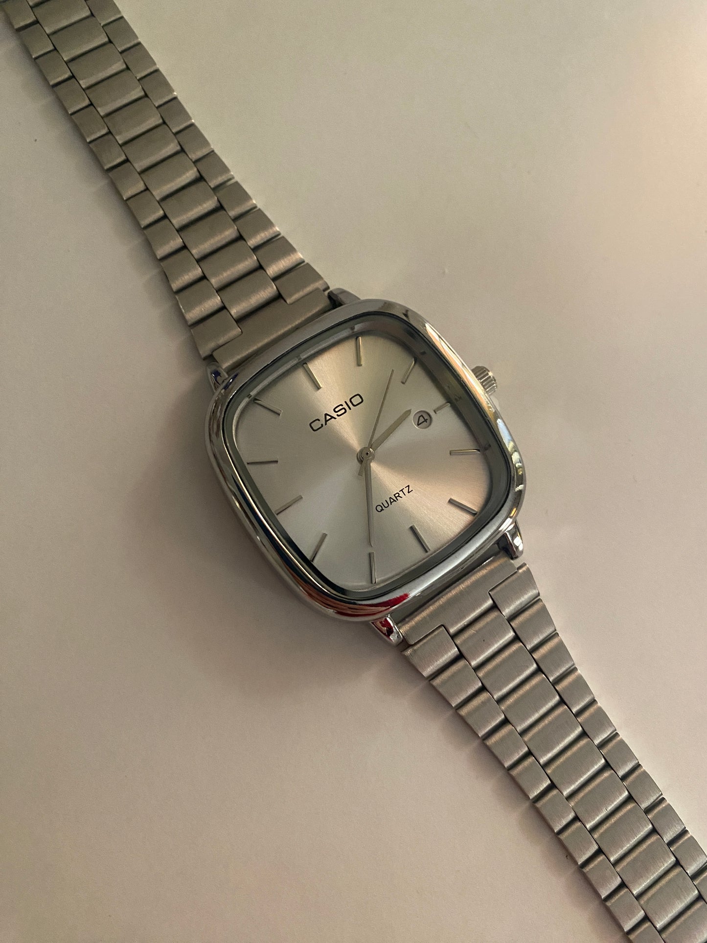 Casio Silver Watch For Men