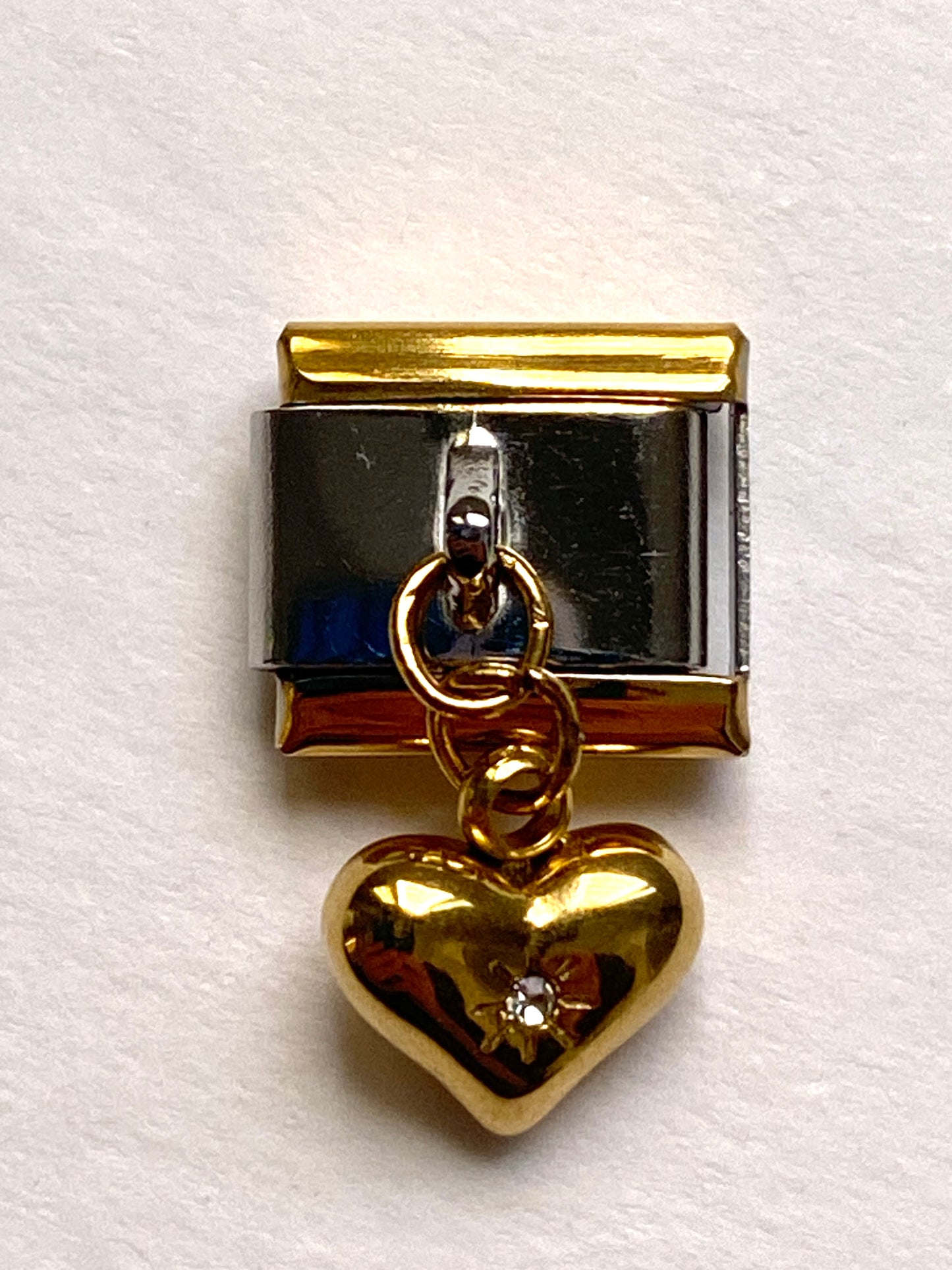 Mini heart charm
