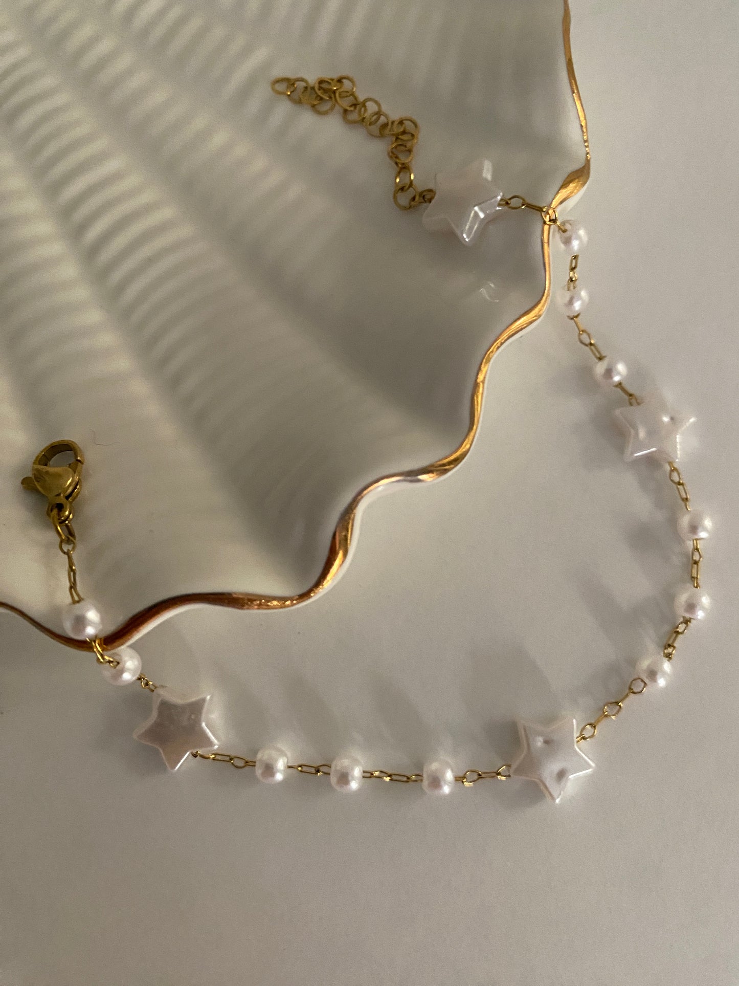 Pearly Star Bracelet