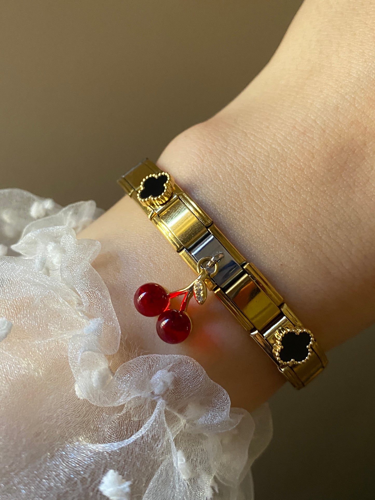 Red Cherry charm