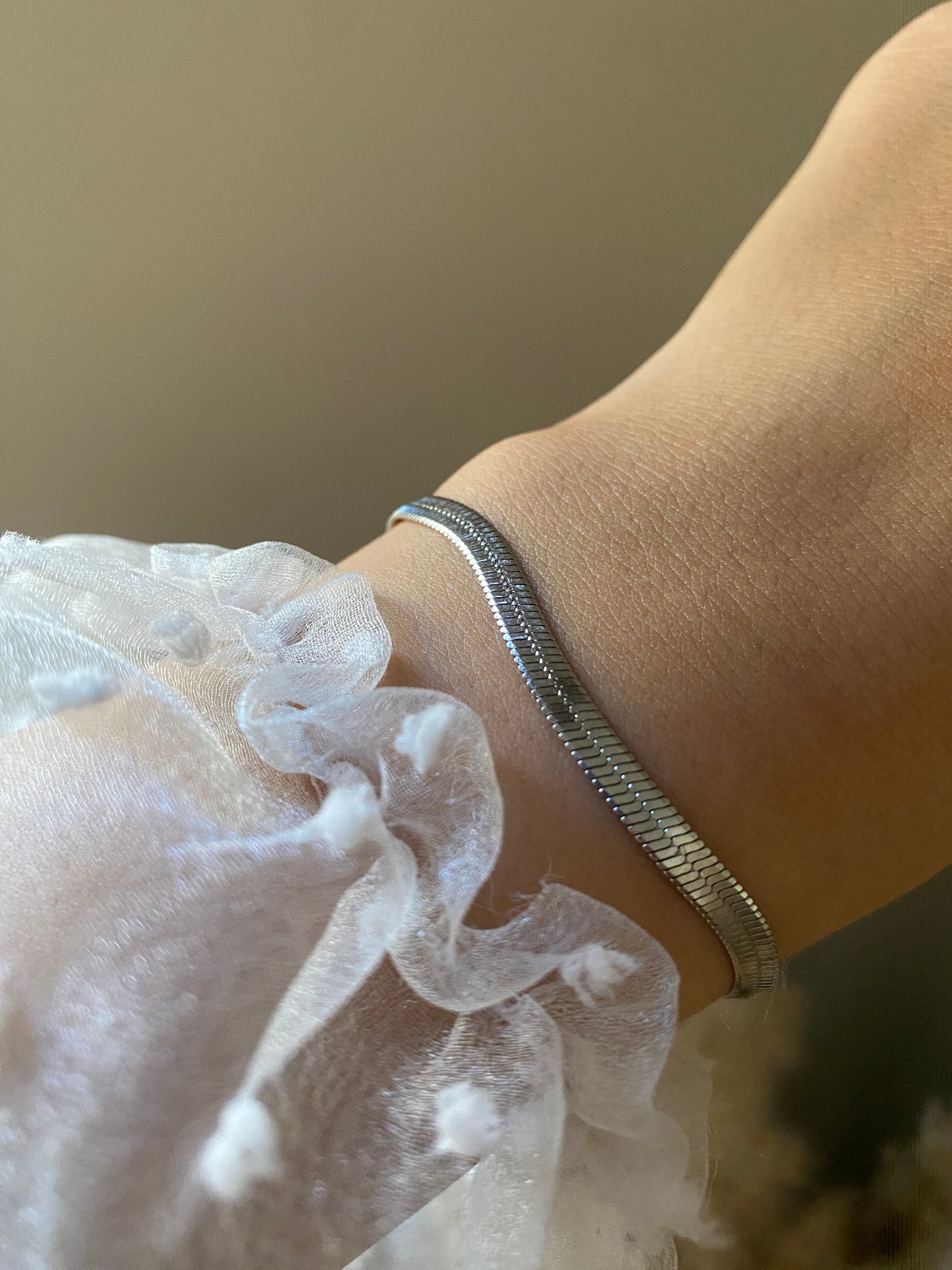 Silver Serpent Bracelet