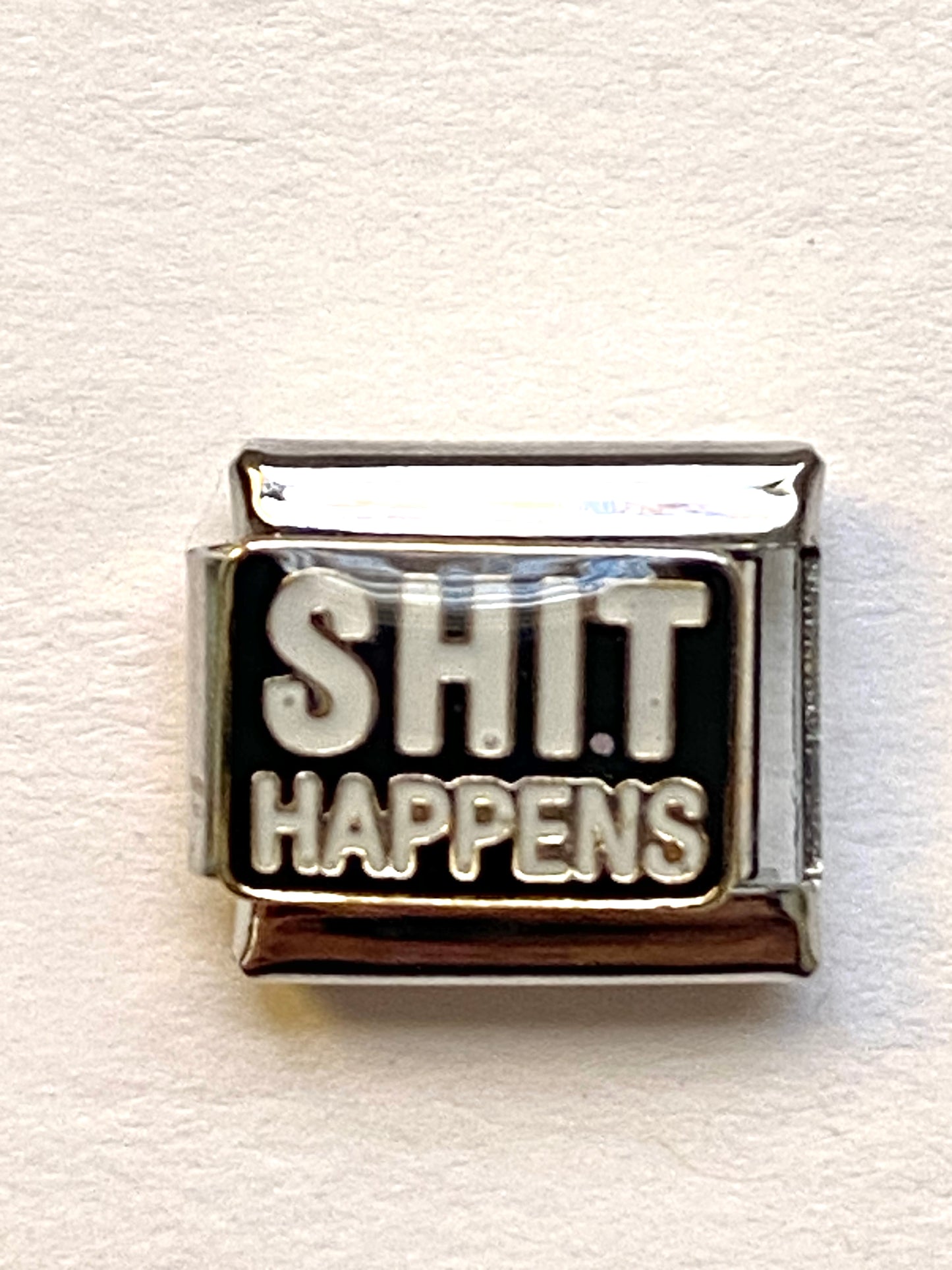 Shit Happens charm