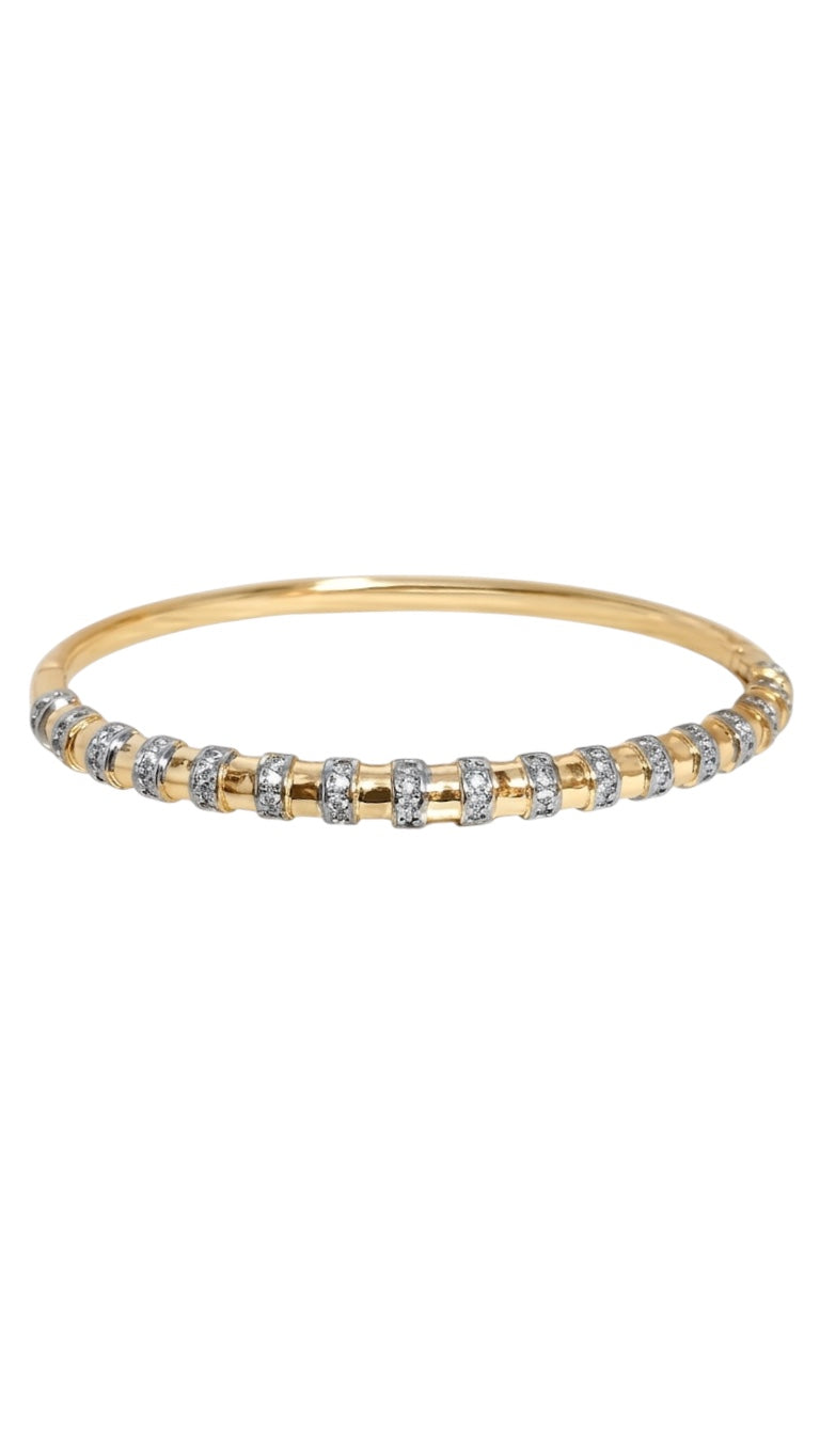 Luxe Stripe Bangle