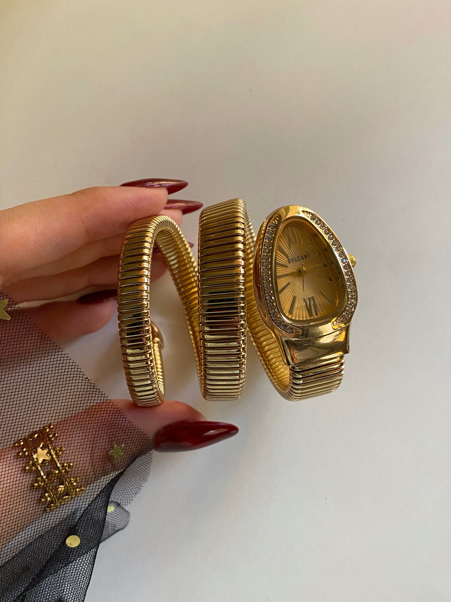 Gold Bvlgari Watch