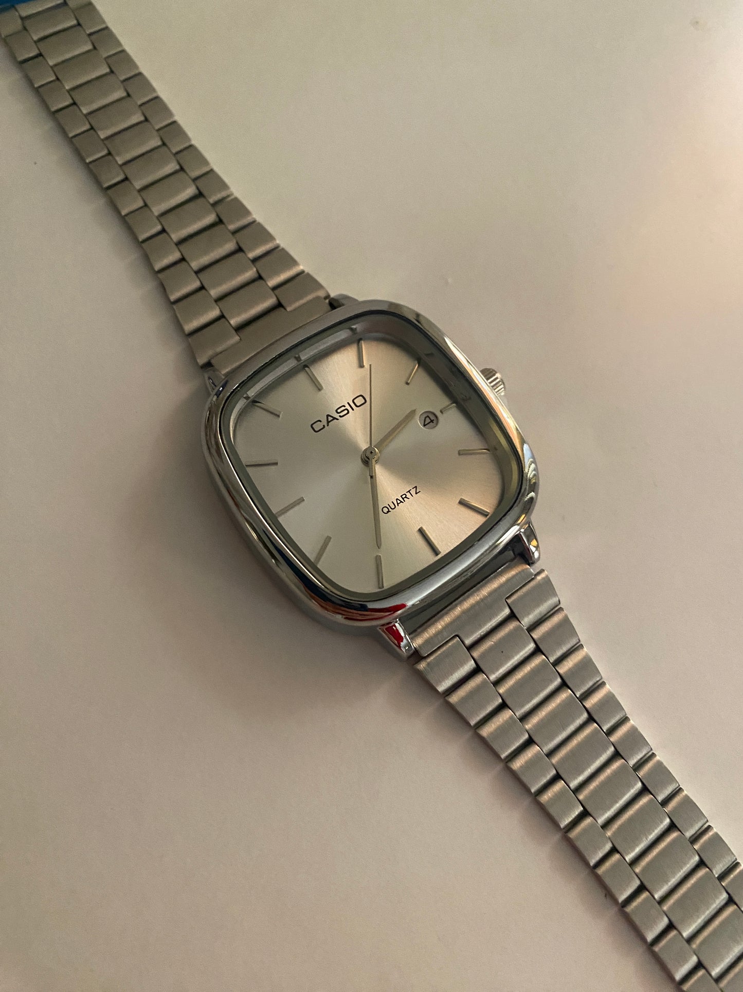 Casio Silver Watch For Men