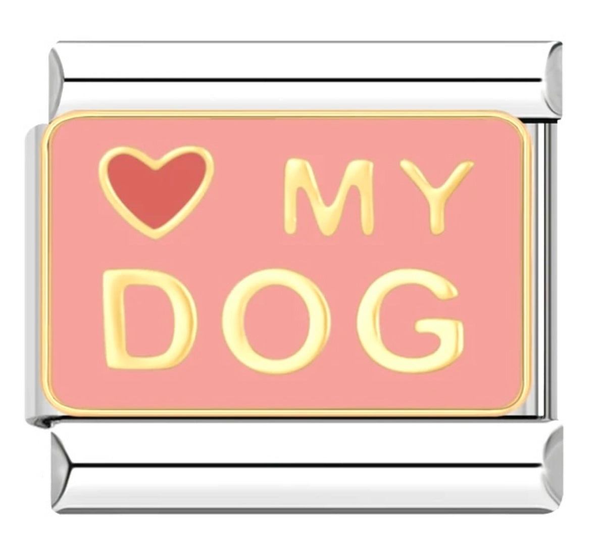 <3 my dog charm