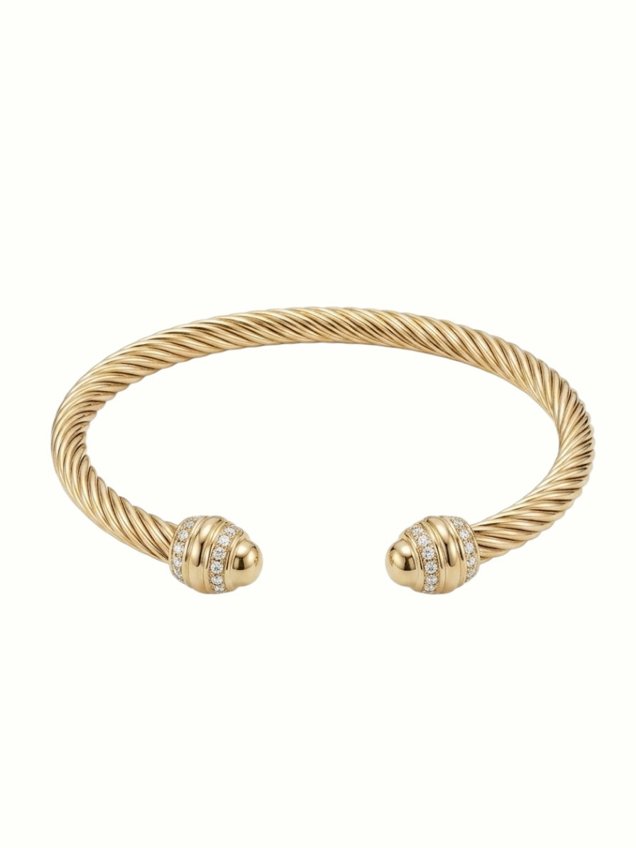 Spiral bangle