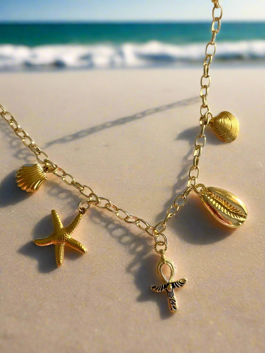 Beachy Ankh Necklace