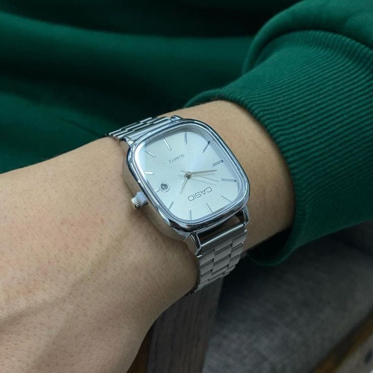 Casio Silver Watch For Men