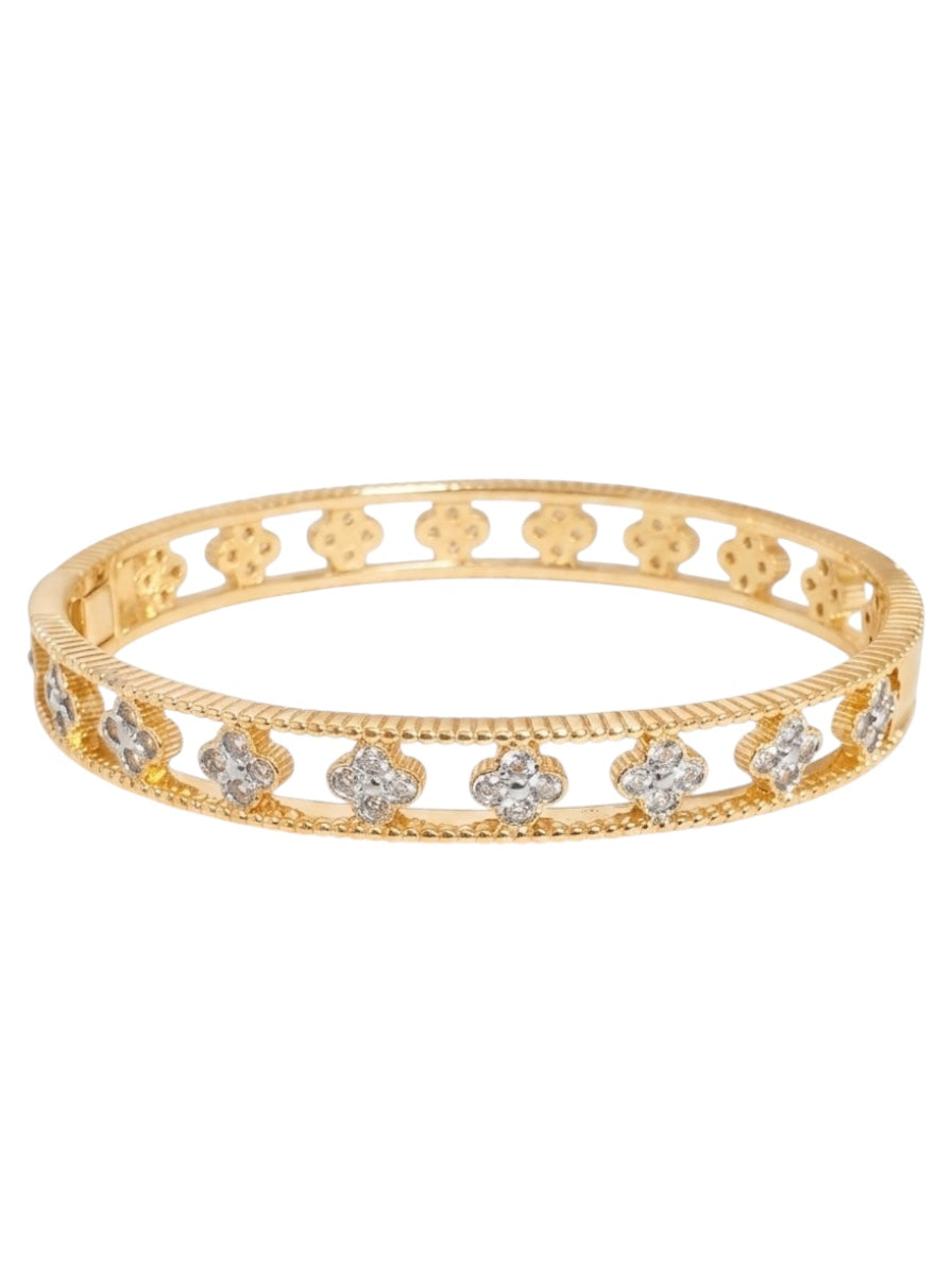 Clover Halo bangle