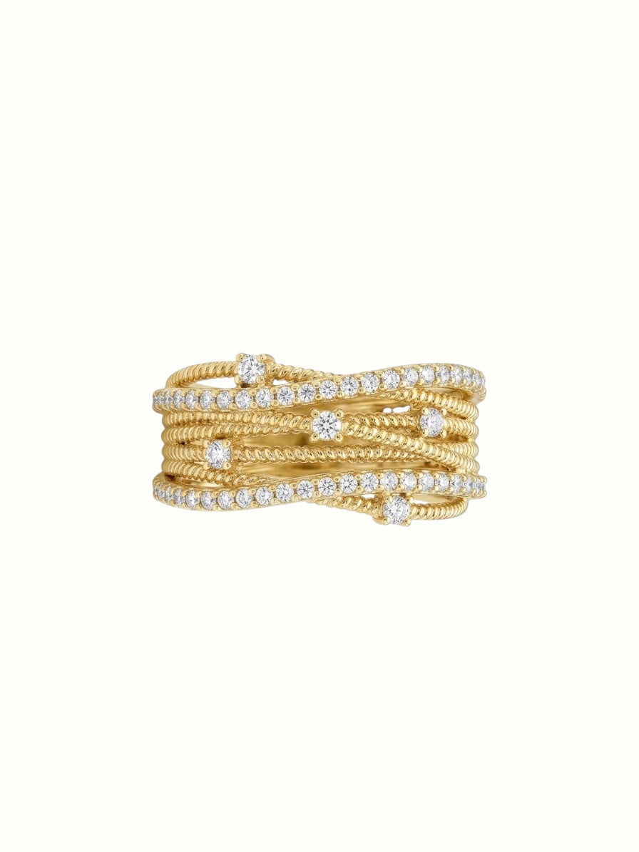 Aurora wrap ring