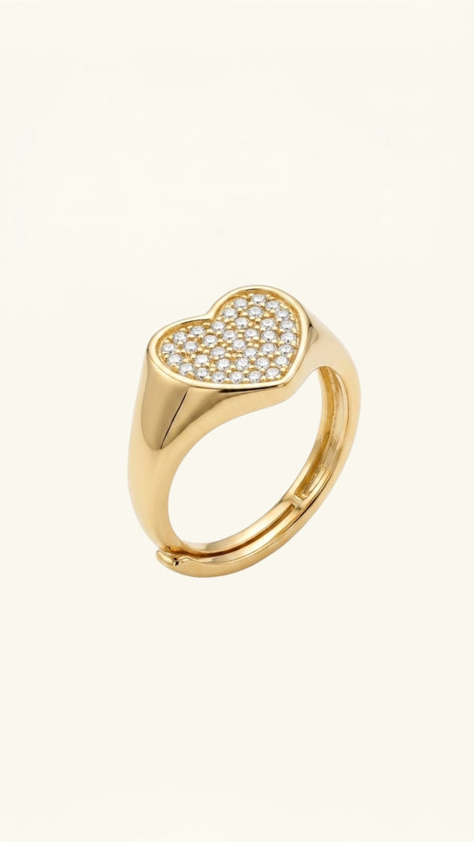 Heart Pinky Ring