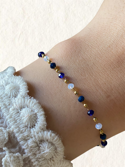 Ocean blue bracelet