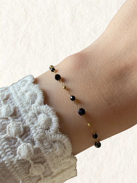 Noir orbit Bracelet