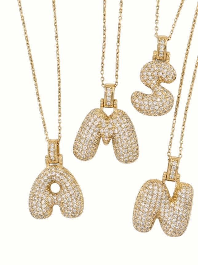 Initial necklace
