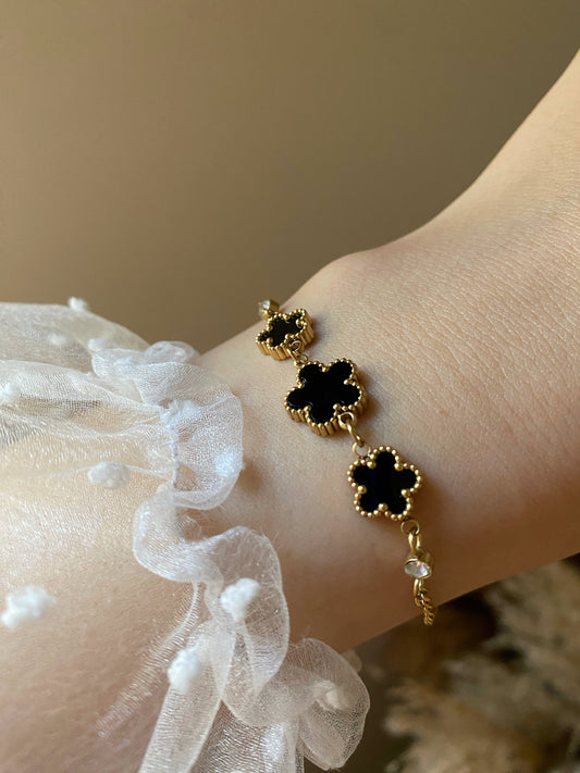 Black Lillies Bracelet