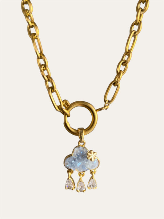 Azure Cloud necklace