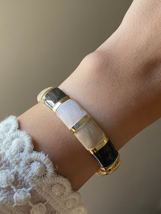 Vanilla stone Cuff