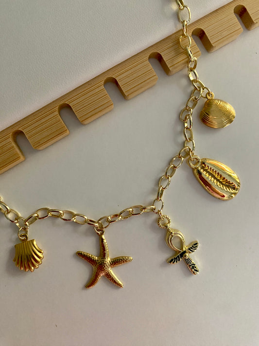Beachy Ankh Necklace
