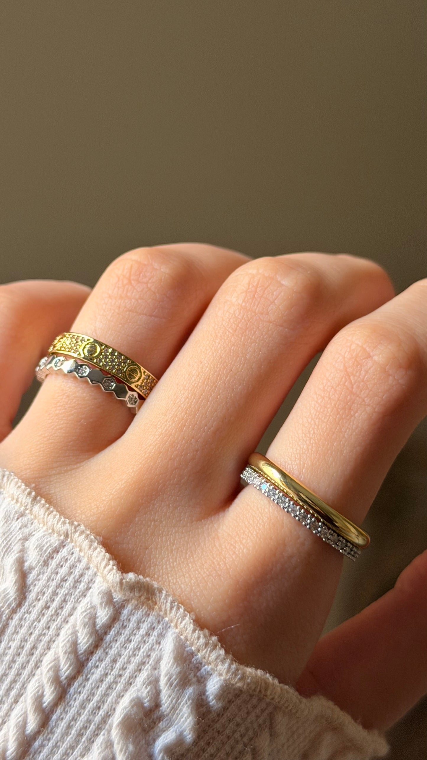Luxe Cartier stack