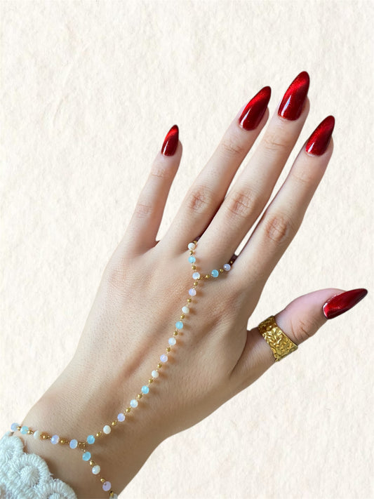 Pastel bloom Hand chain