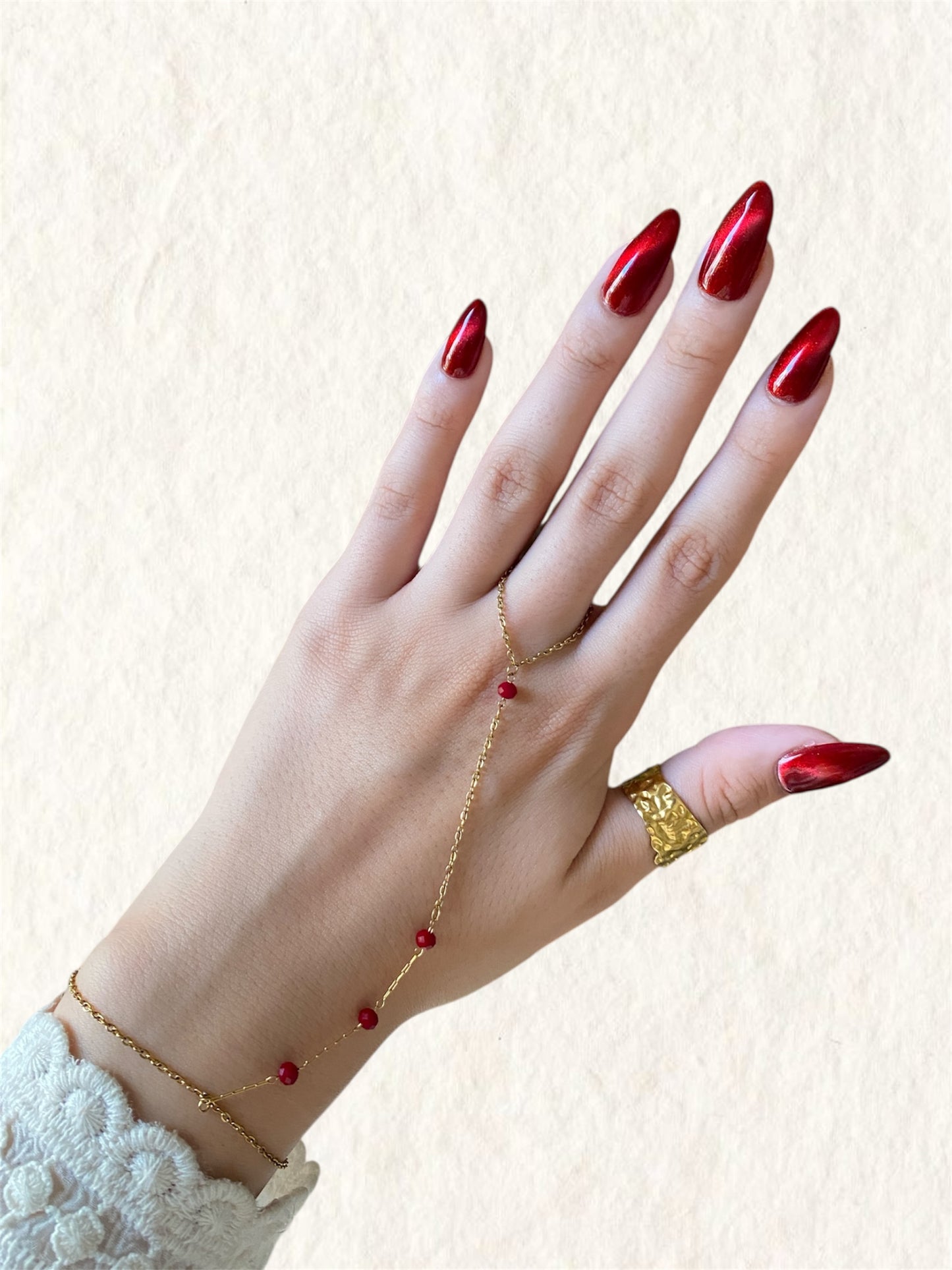 Ruby Hand chain