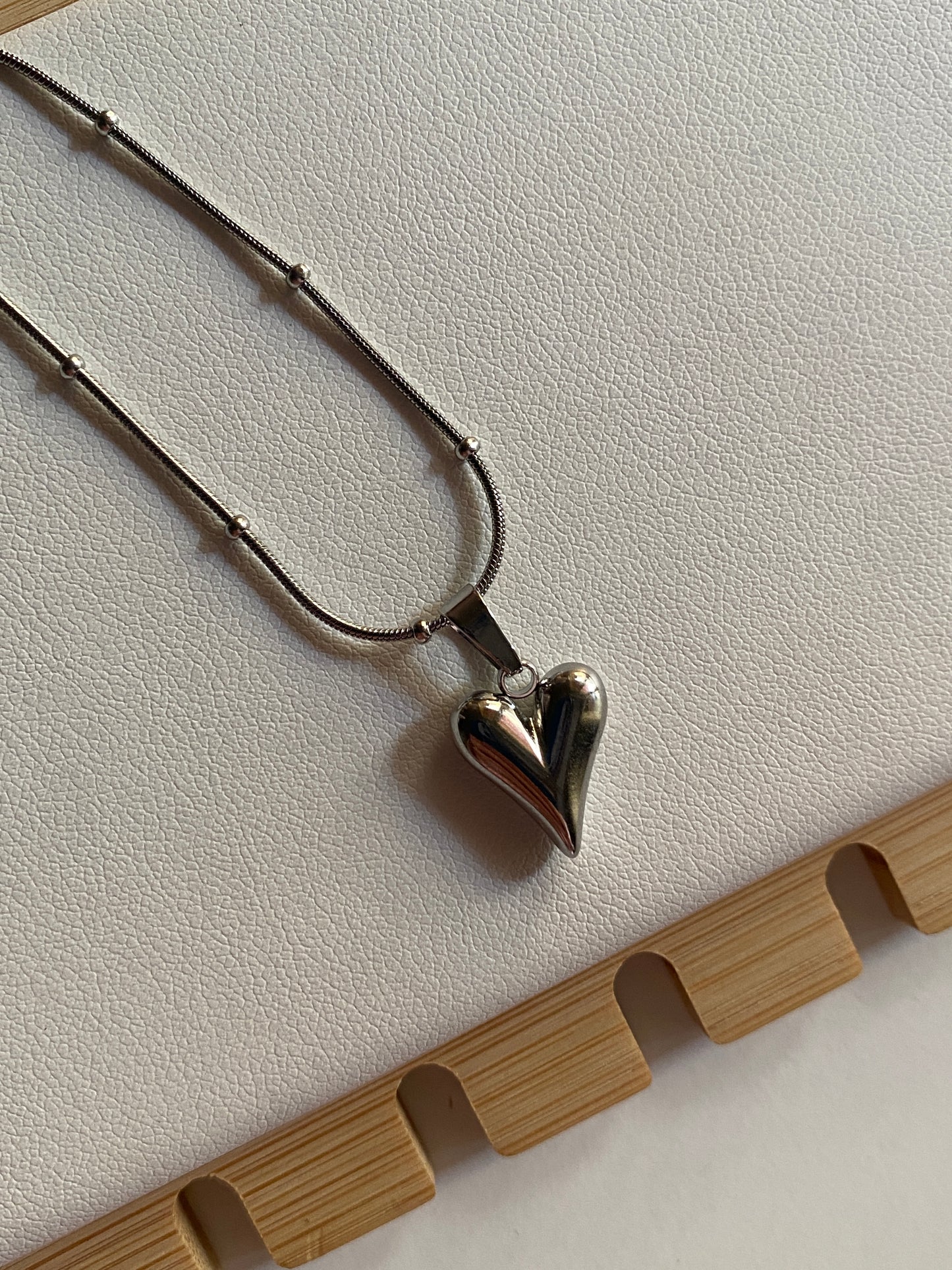 Twin heart Necklace