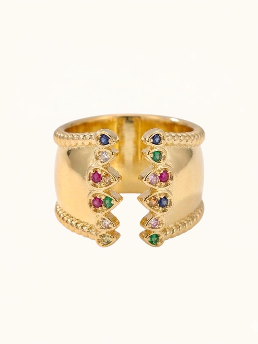 Spectrum droplet ring