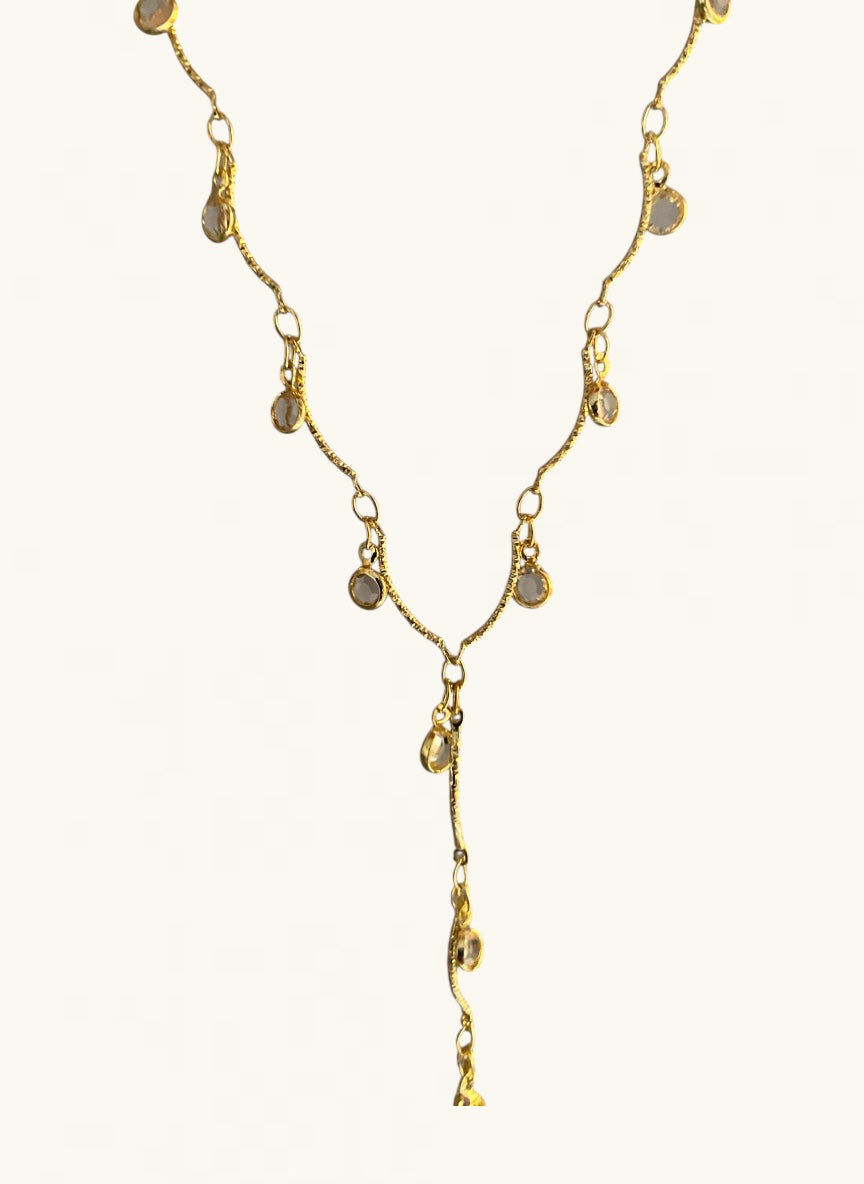 Cluster Drop Necklace