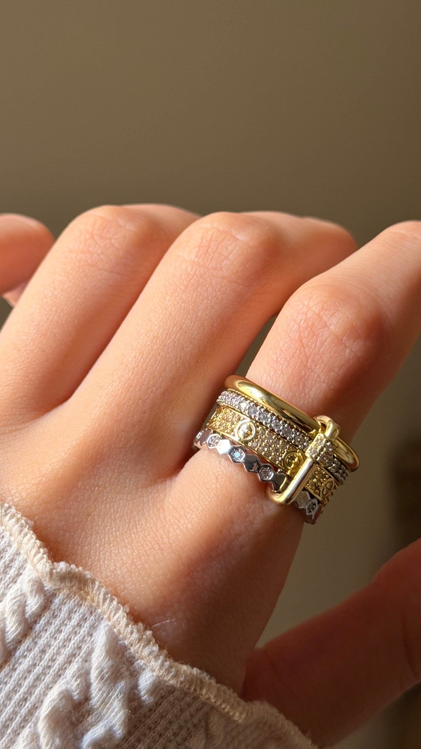 Luxe Cartier stack