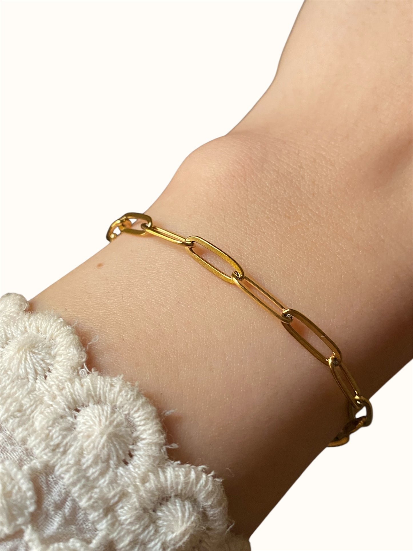 Paperclip bracelet