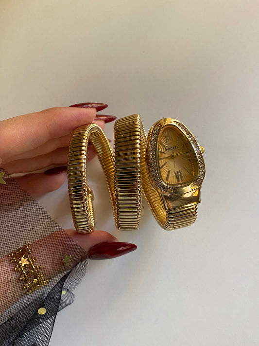 Gold Bvlgari Watch