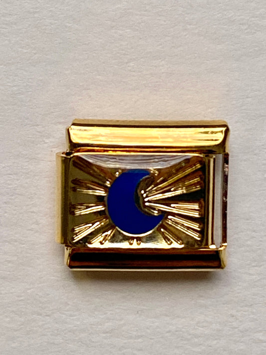 Blue moon Charm