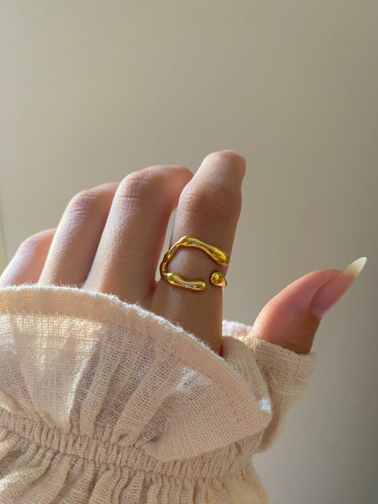 Bamboo Fork Ring