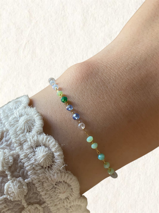 Pastel mint bracelet