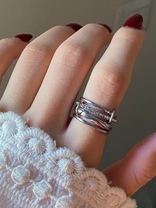 Velvet Silver Ring