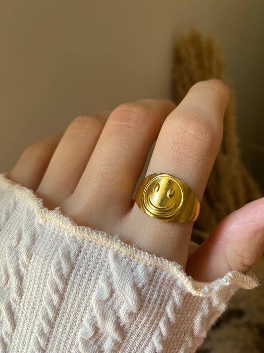 Smiley Face Ring