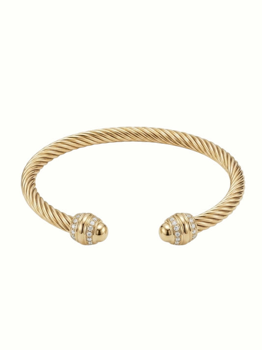 Spiral bangle