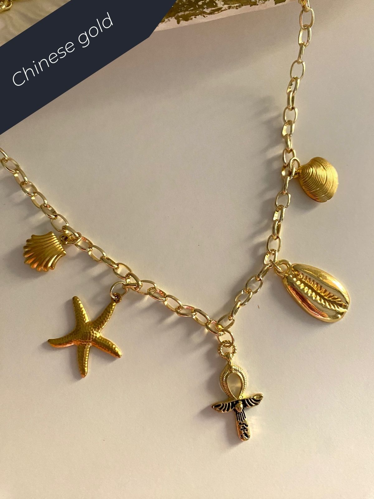 Beachy Ankh Necklace