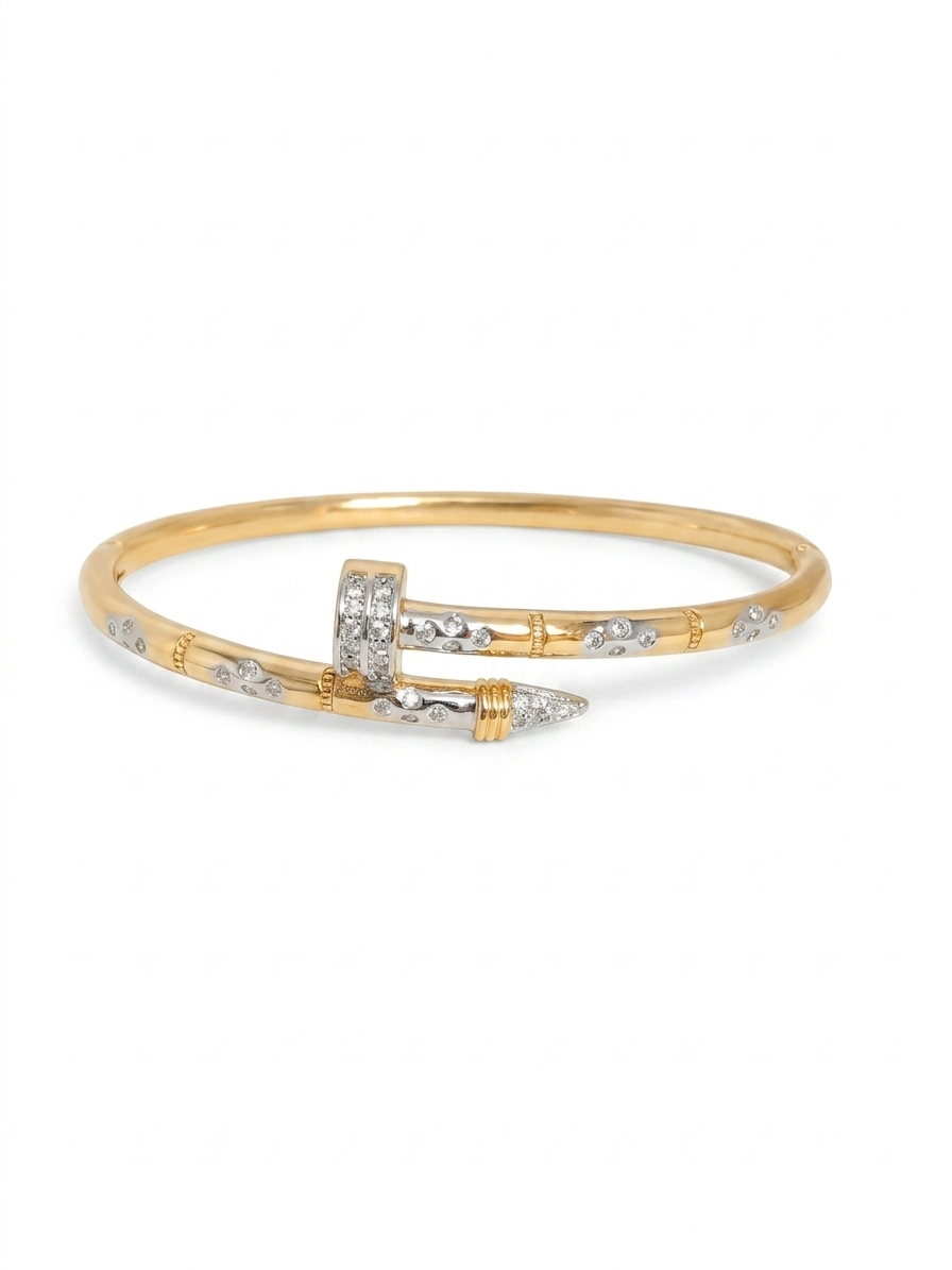 Aurora nail bangle