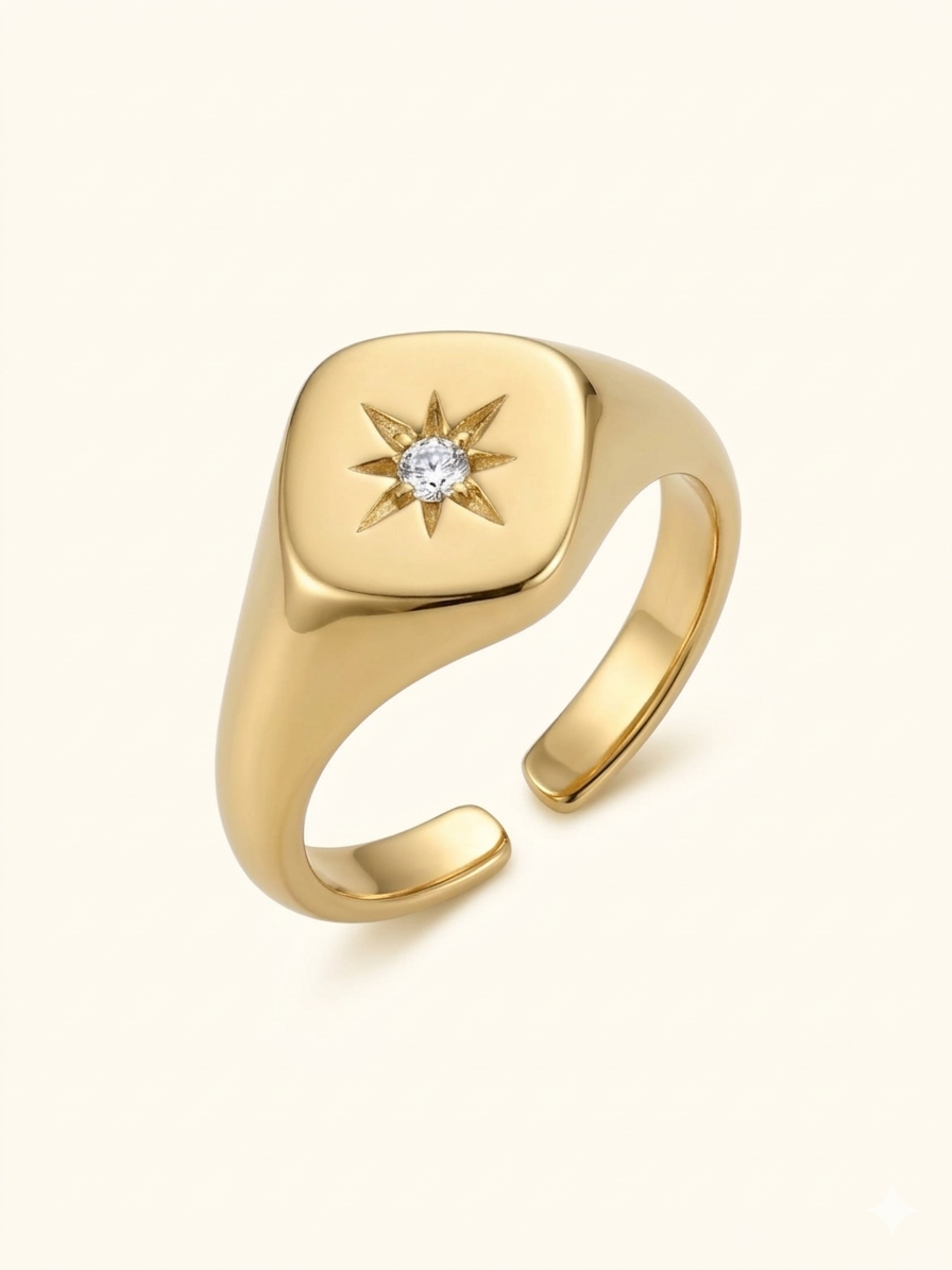 Solaris Pinky Ring