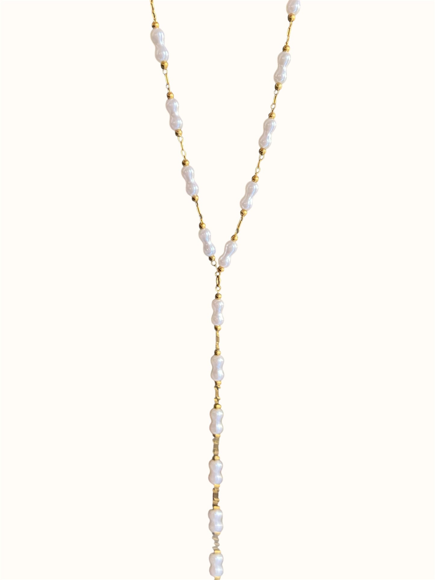 Perla Tie Necklace