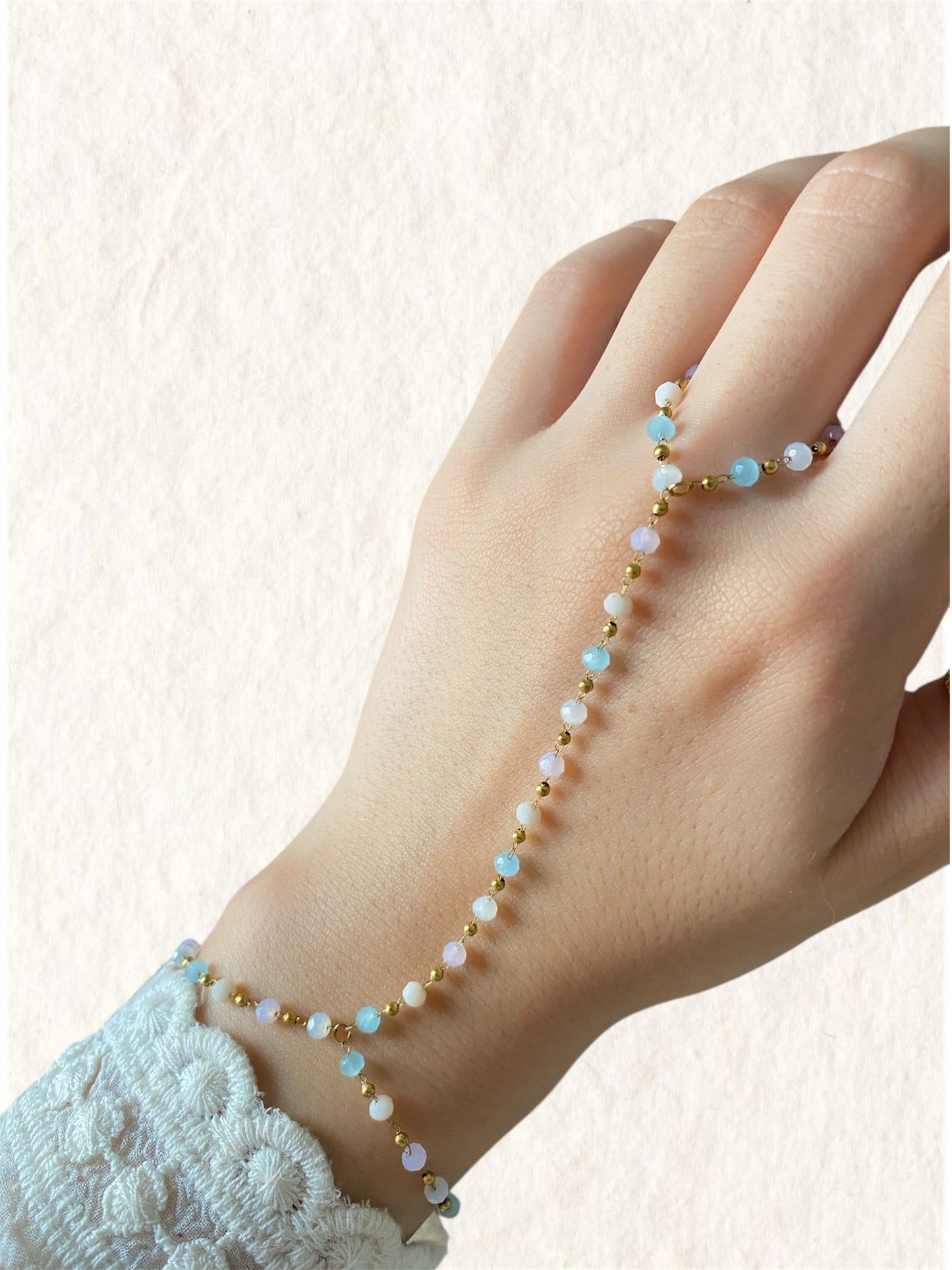 Pastel bloom Hand chain