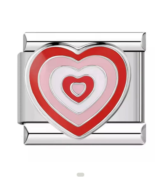 Red heart charm