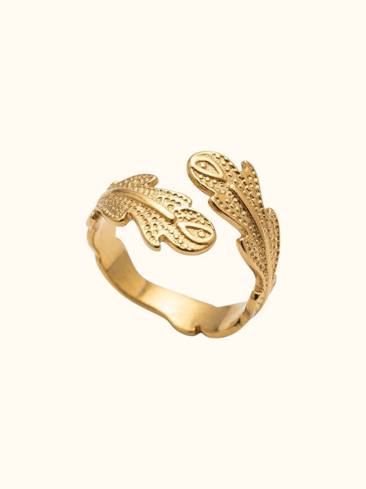 Dual feather ring