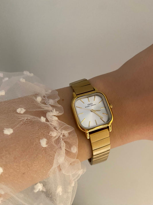 Ibso White Square Watch