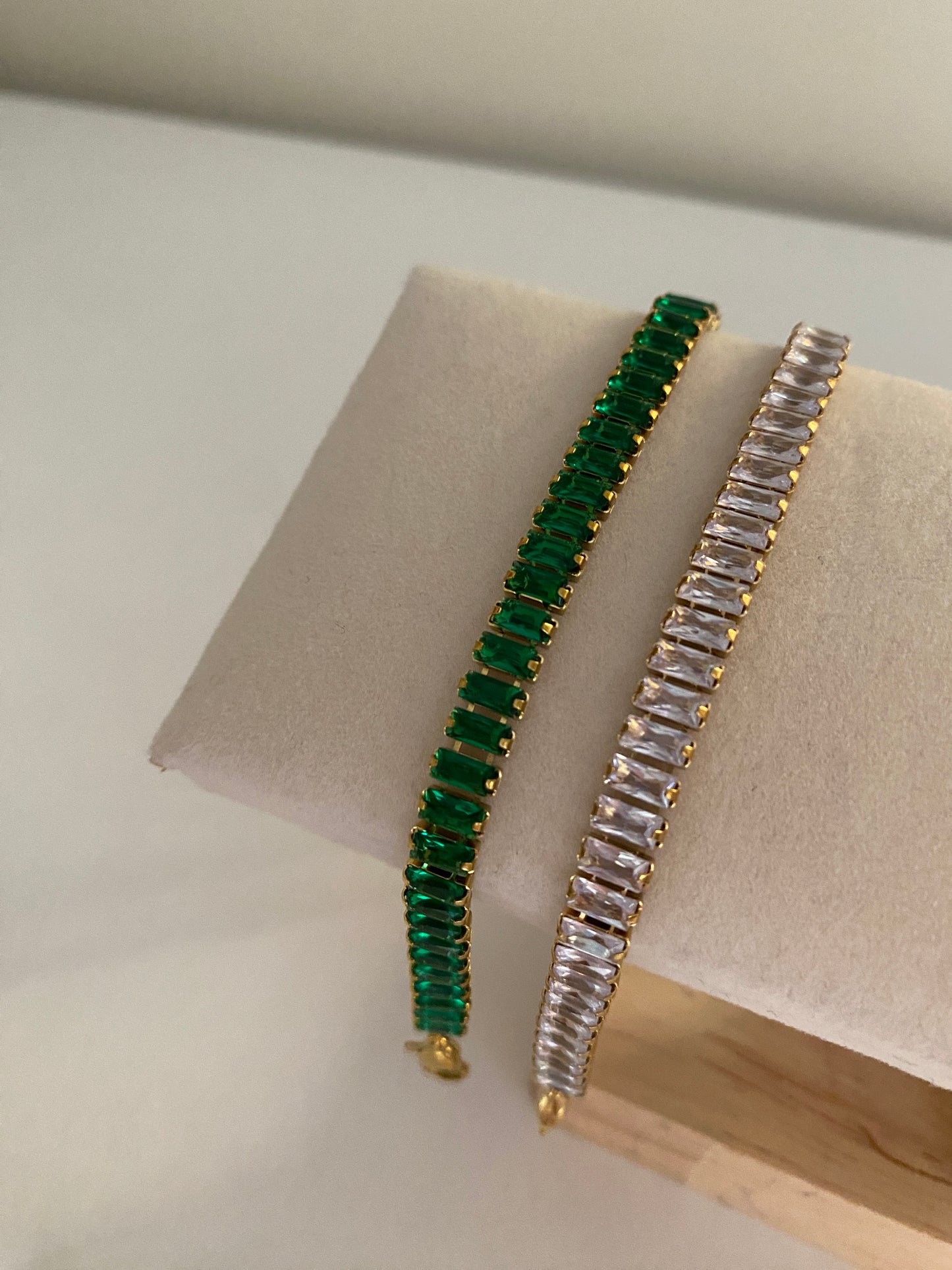 Rectangle Tennis Bracelet