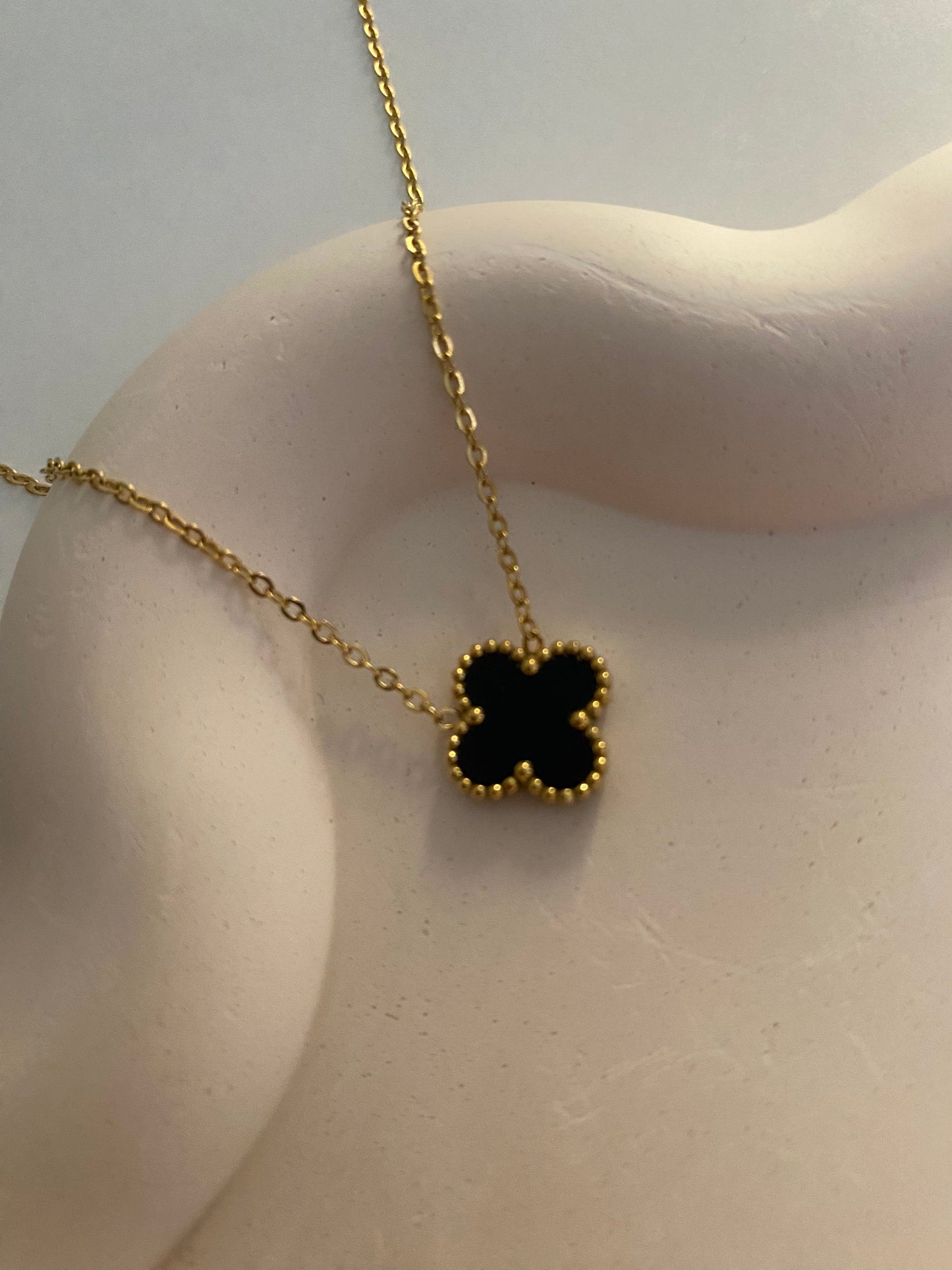 Mini Van Cleef Charm Necklace